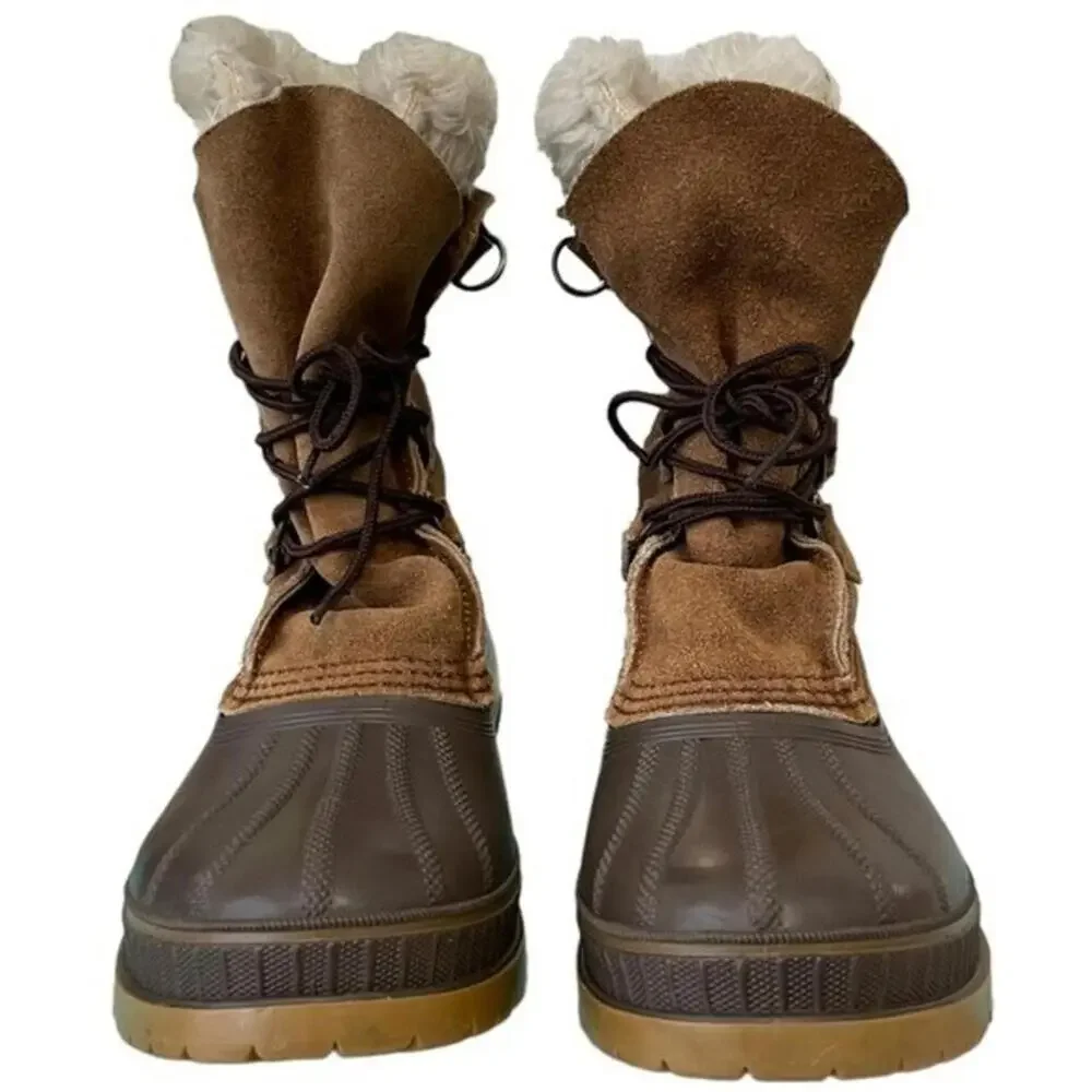 Men’s size 7‎ Sorel lined snow duck boots